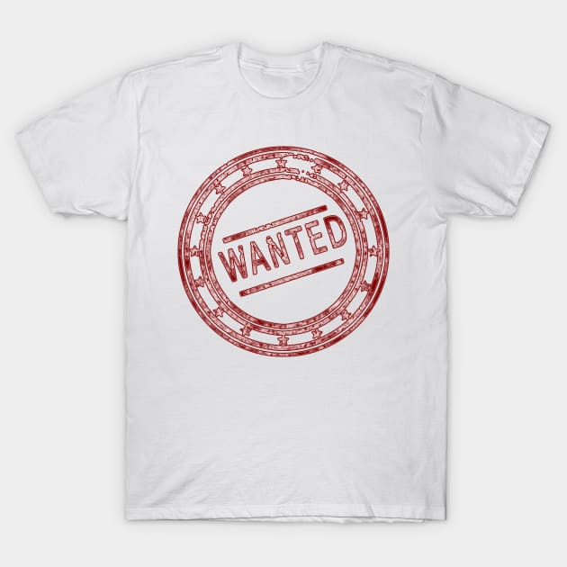 Vintage Wanted Stamp Birthday Gift T-Shirt by GBDesigner